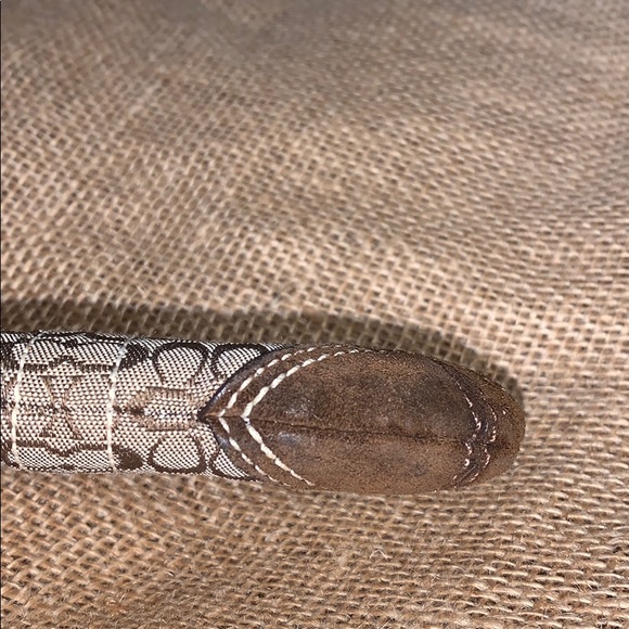 Mini Brown Coach logo change bag - Picture 6 of 10